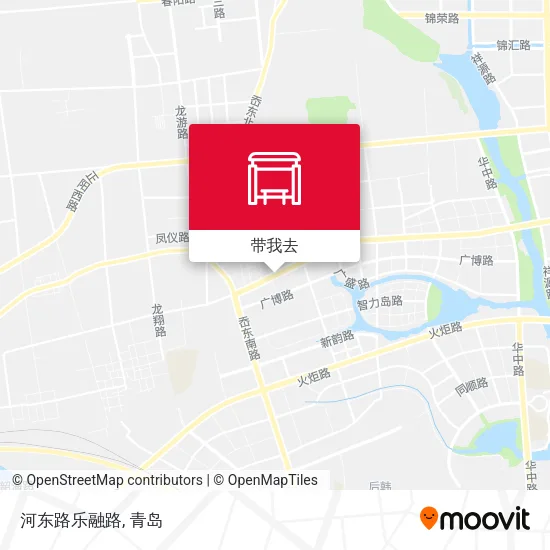 河东路乐融路地图