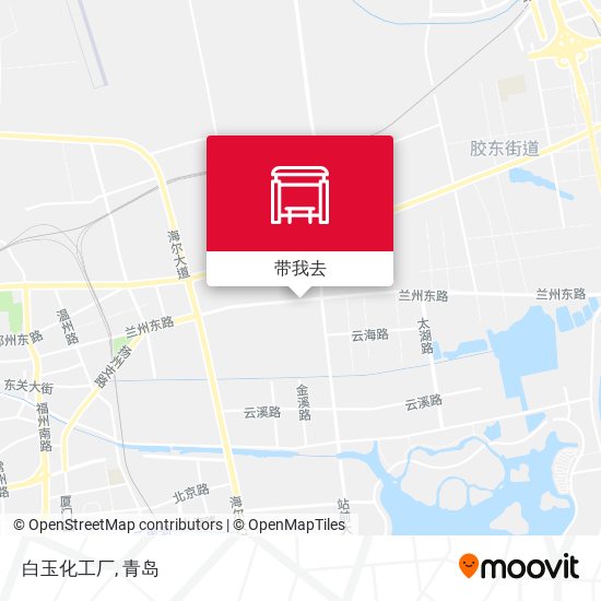 白玉化工厂地图