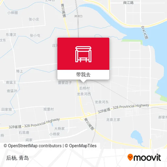 后杨地图