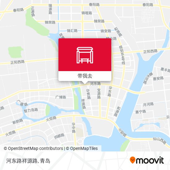 河东路祥源路地图