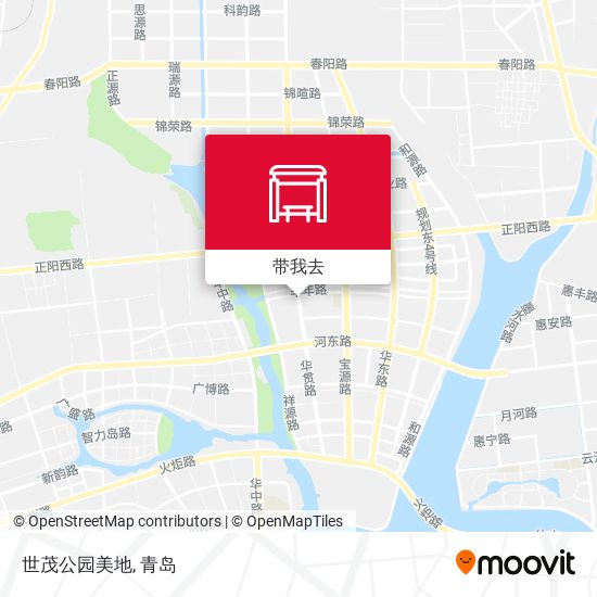 世茂公园美地地图