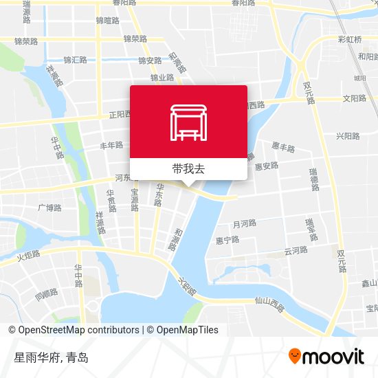 星雨华府地图