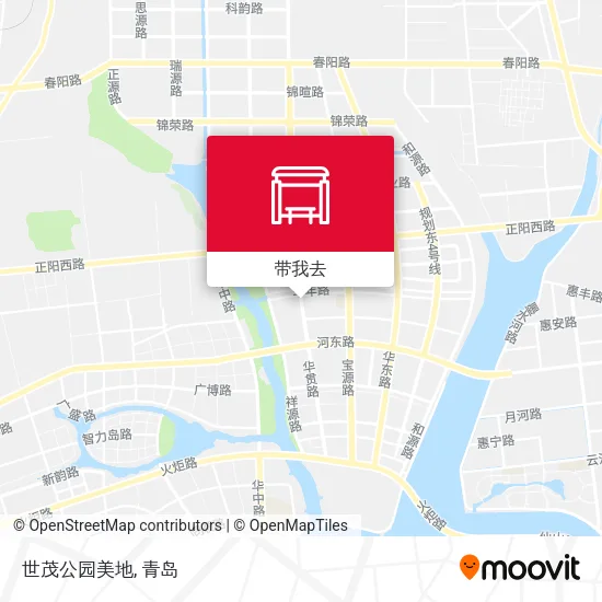 世茂公园美地地图