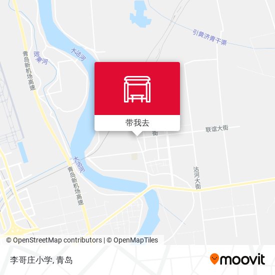 李哥庄小学地图