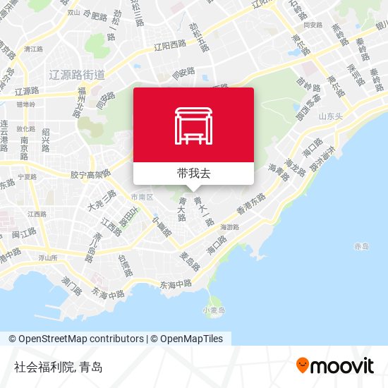 社会福利院地图