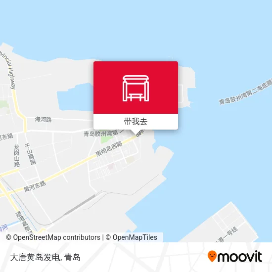 大唐黄岛发电地图