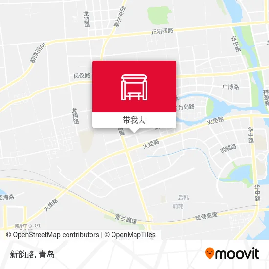 新韵路地图