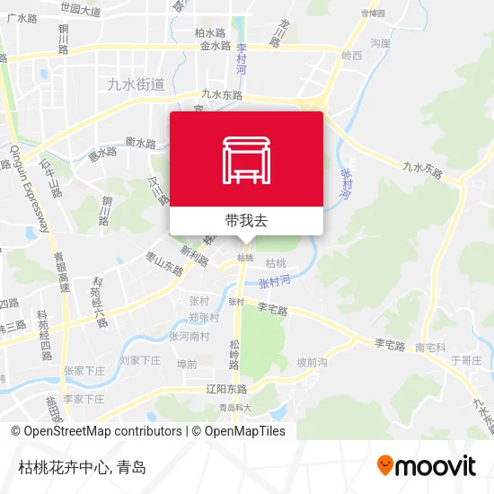 枯桃花卉中心地图