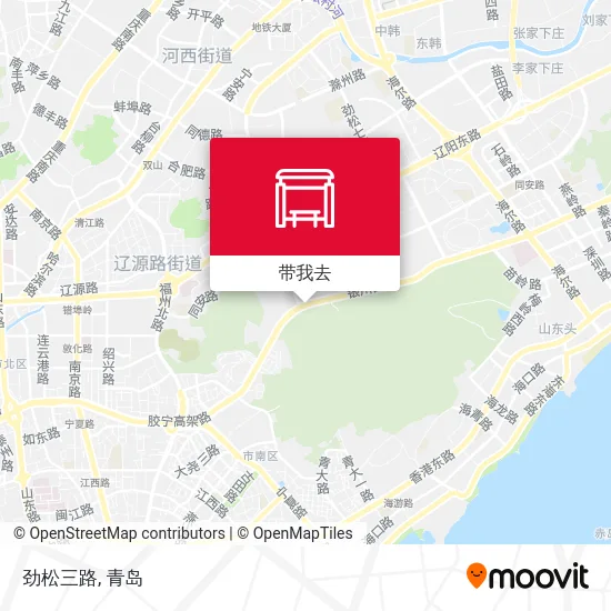 劲松三路地图