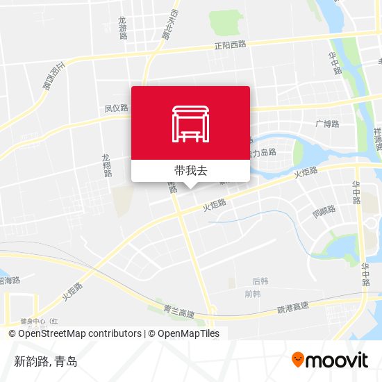 新韵路地图