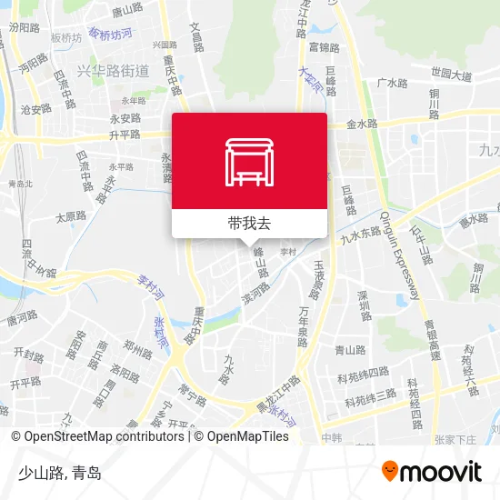 少山路地图