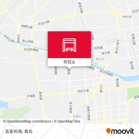 袁家村南地图