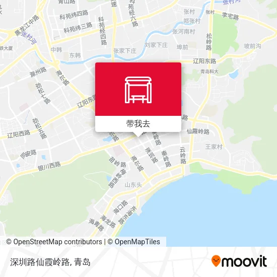 深圳路仙霞岭路地图