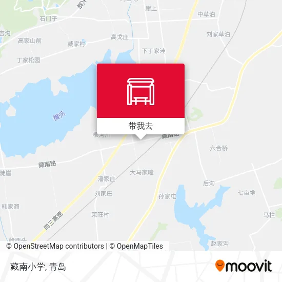 藏南小学地图