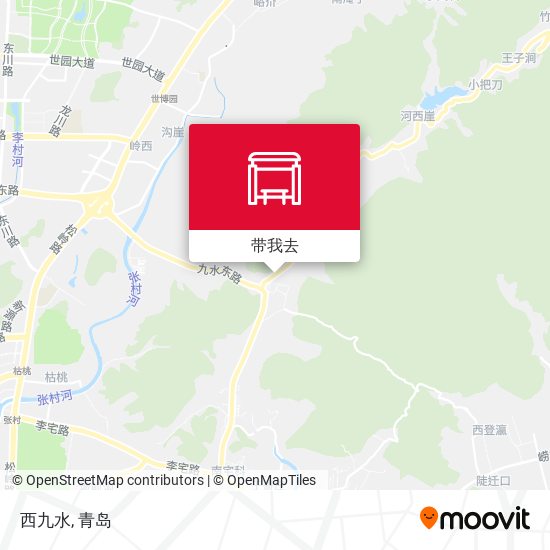 西九水地图