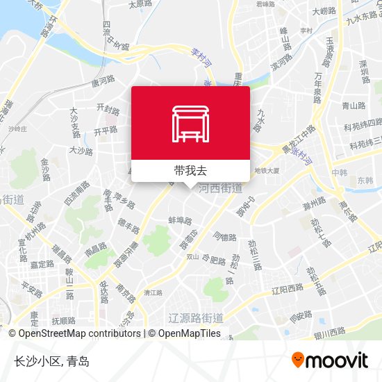 长沙小区地图
