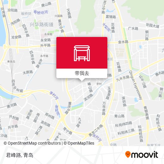 君峰路地图