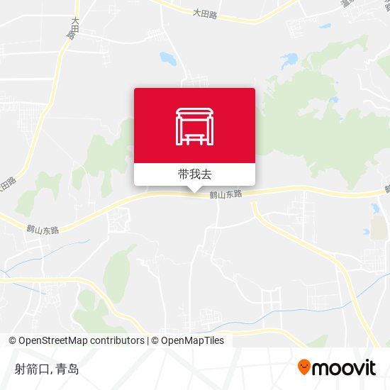 射箭口地图