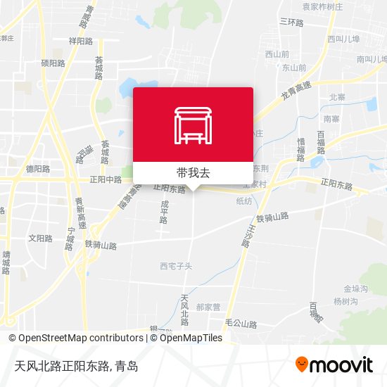 天风北路正阳东路地图