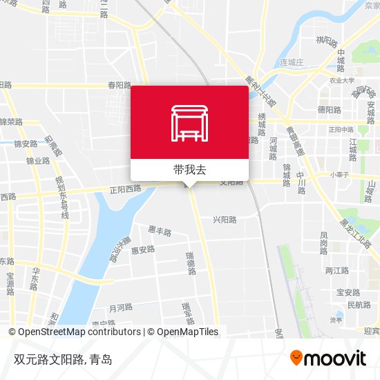 双元路文阳路地图