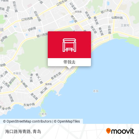 海口路海青路地图