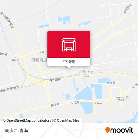 胡庆西地图
