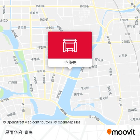 星雨华府地图