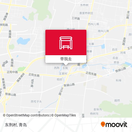 东荆村地图