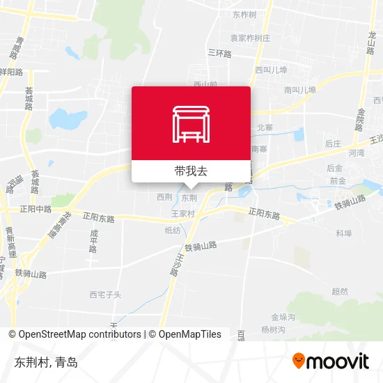 东荆村地图