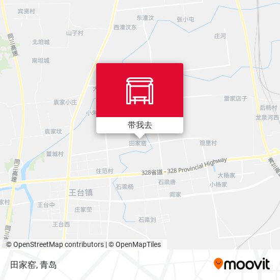 田家窑地图