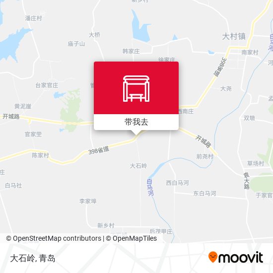 大石岭地图
