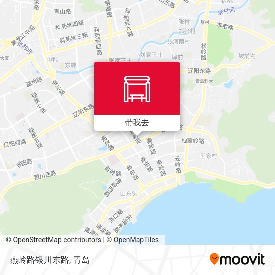 燕岭路银川东路地图