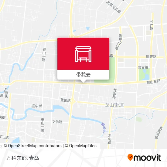 万科东郡地图