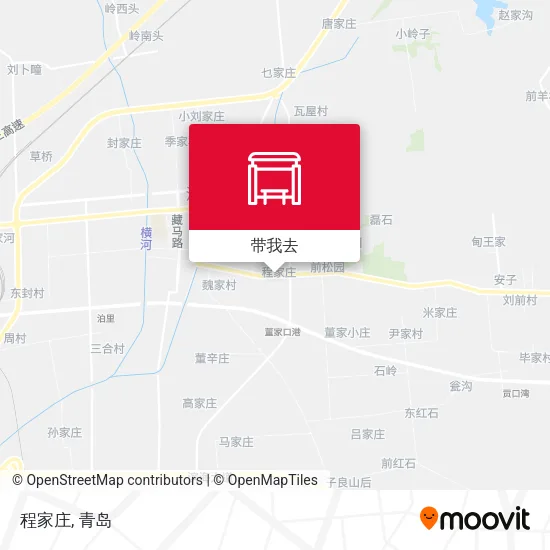 程家庄地图