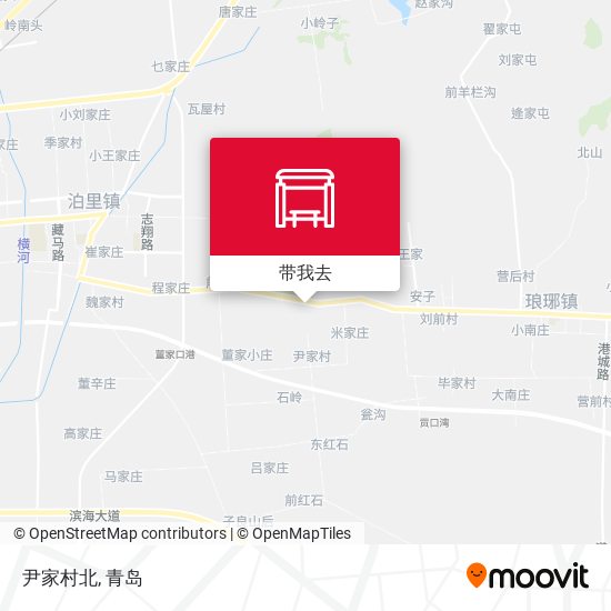 尹家村北地图