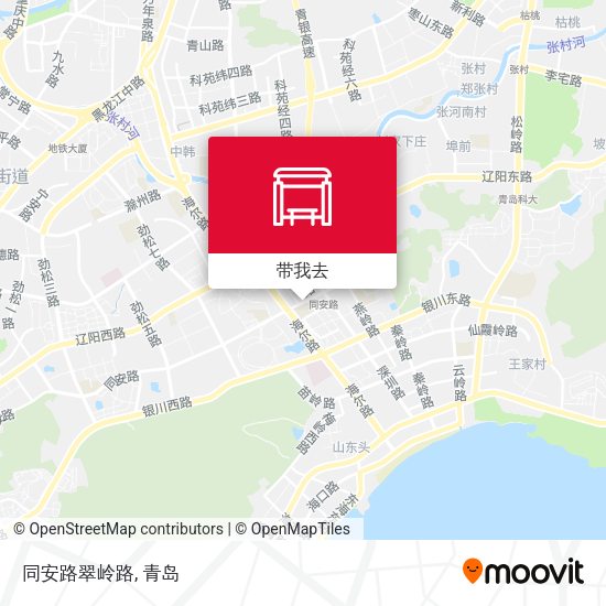 同安路翠岭路地图