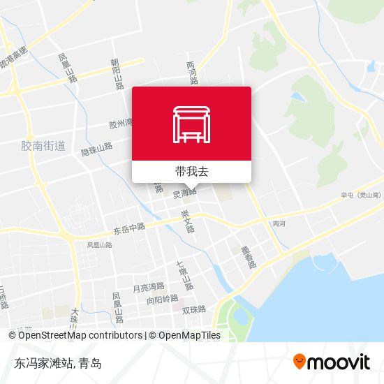 东冯家滩站地图