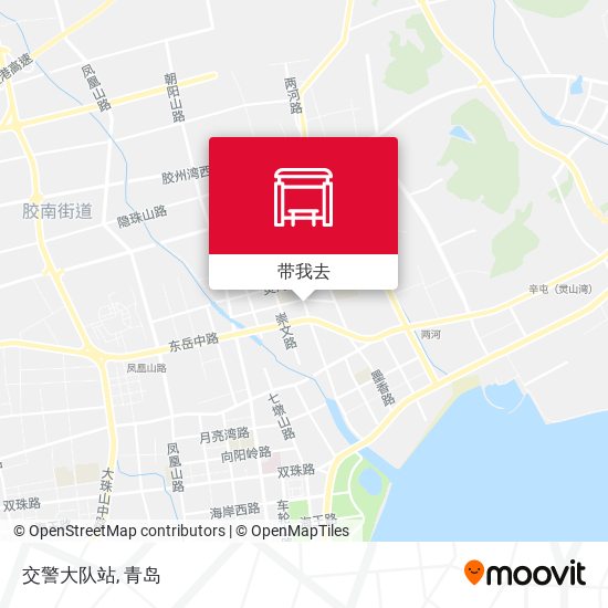 交警大队站地图