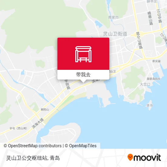灵山卫公交枢纽站地图