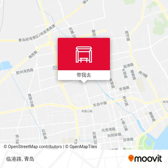 临港路地图