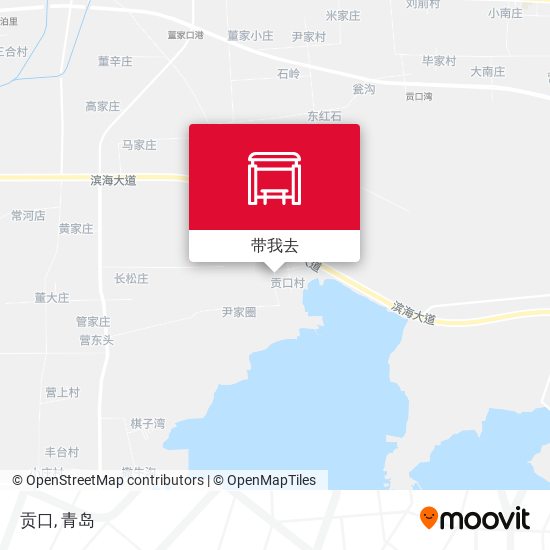 贡口地图
