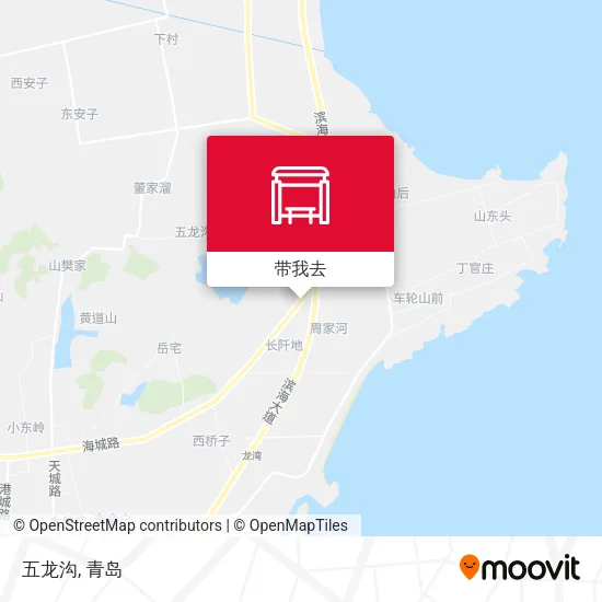 五龙沟地图