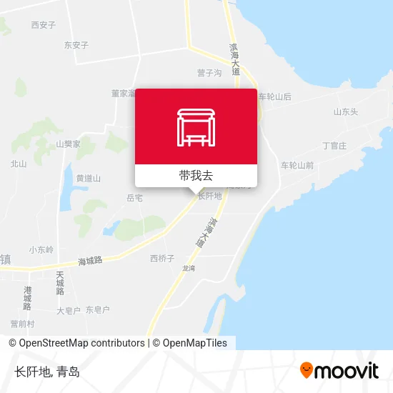 长阡地地图