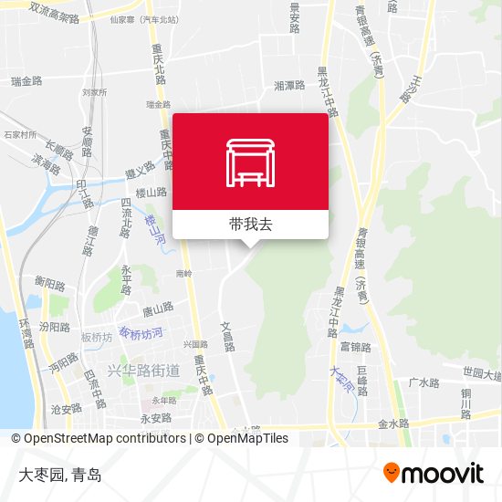 大枣园地图