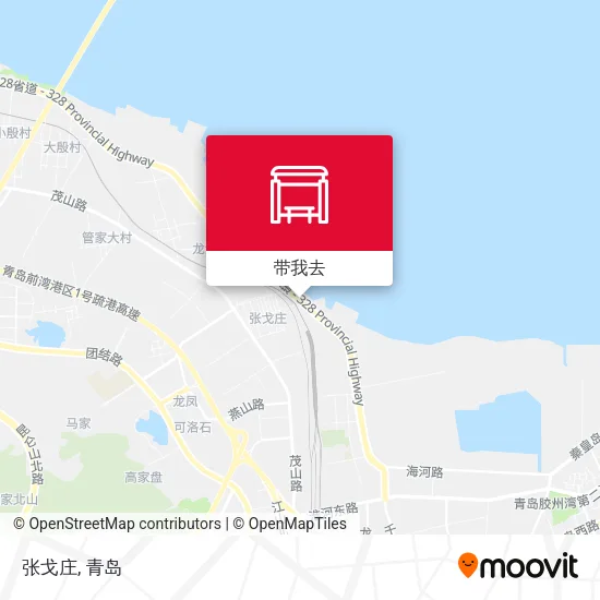 张戈庄地图
