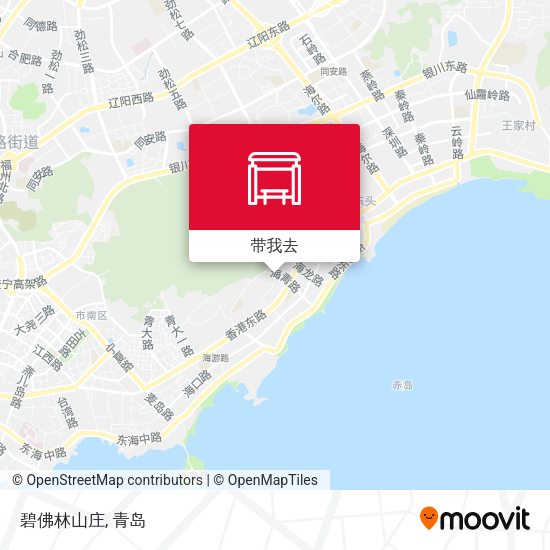 碧佛林山庄地图