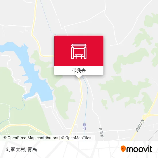 刘家大村地图