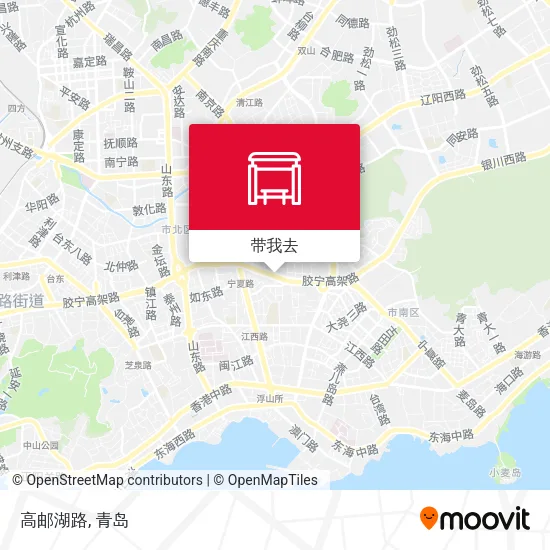 高邮湖路地图