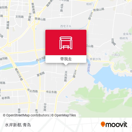 水岸新都地图
