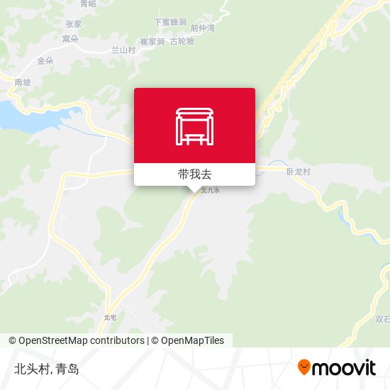 北头村地图